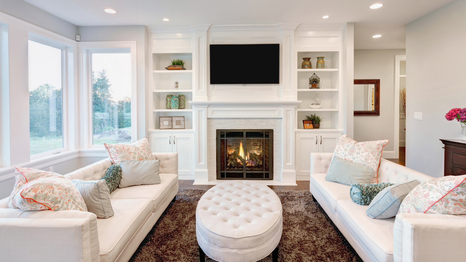 control the temperature in individual rooms