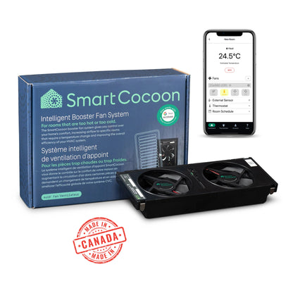 Smart Vent / Register Booster Fan