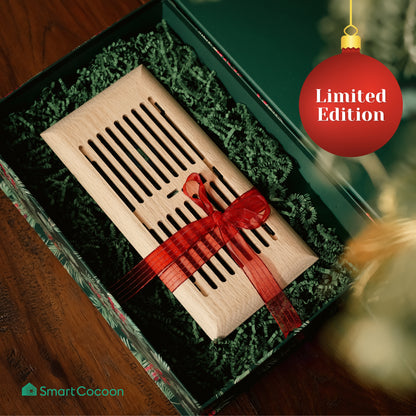 Booster Fan with Custom-Made Wood Cover