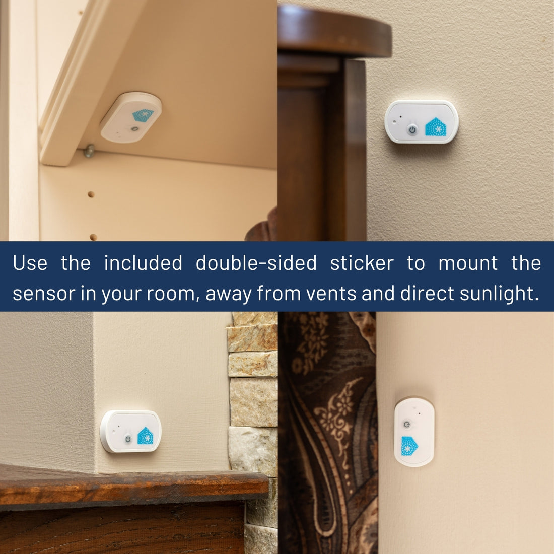 Smart Vent / Register Booster Fan With Sensor