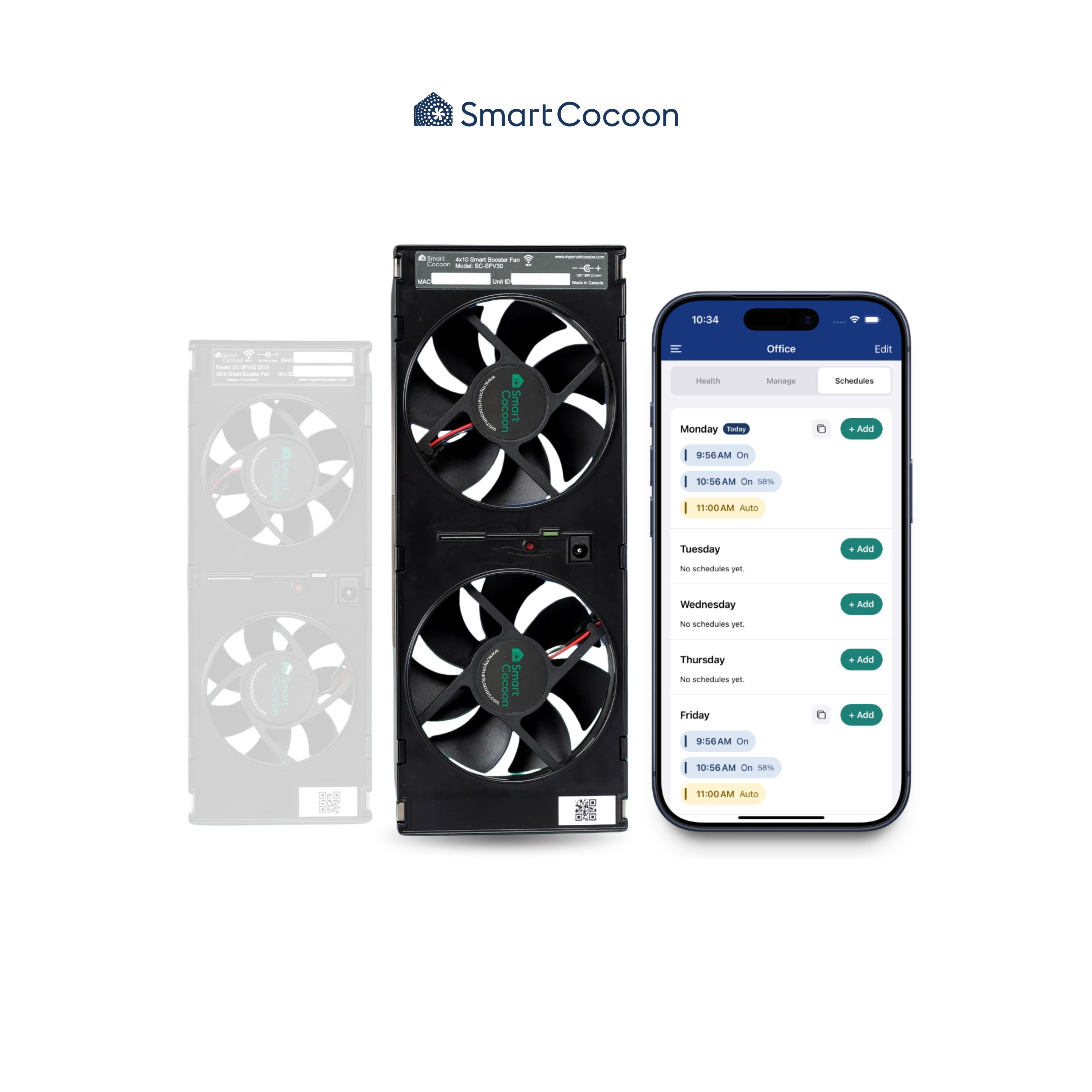 Smart Vent / Register Booster Fan