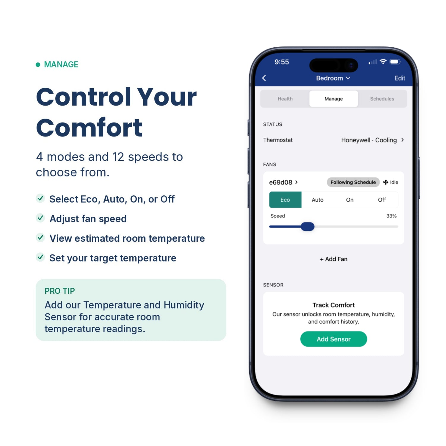 Smart Vent Register Booster Fan